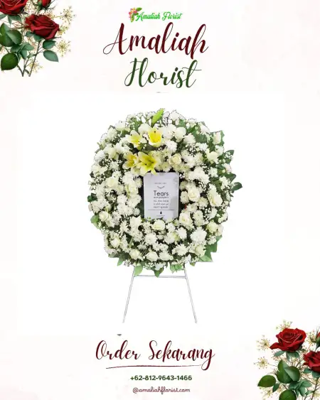 Krans Bunga Duka Surokonto Kulon